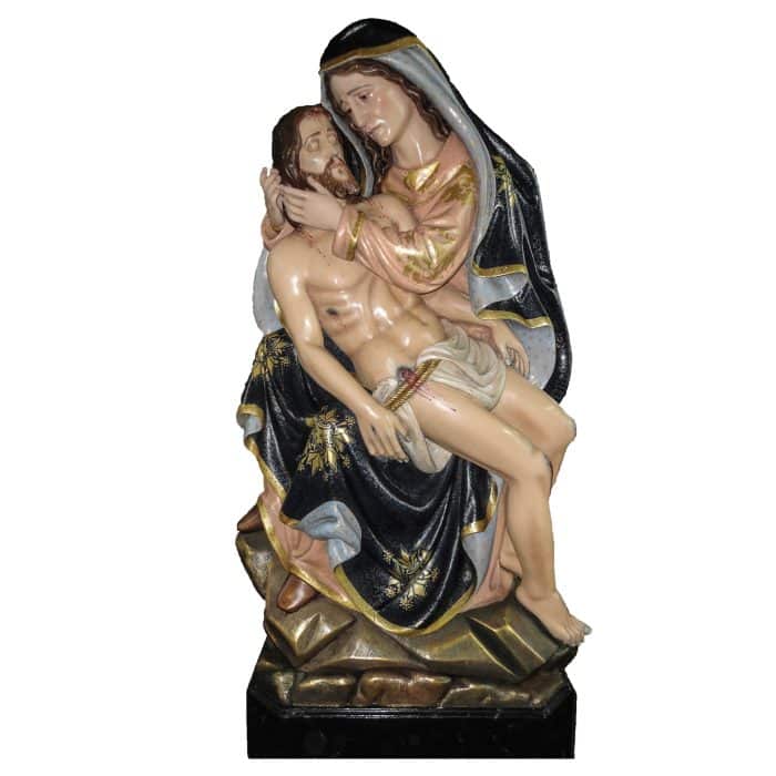 葡萄牙木雕-哀悼圣母（怜悯像） Catholic religious art