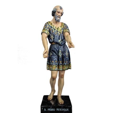 葡萄牙木雕-圣柏多禄宗徒渔夫