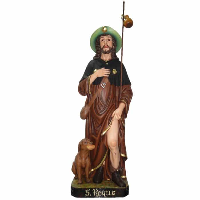 葡萄牙木雕-圣罗格 Catholic religious art