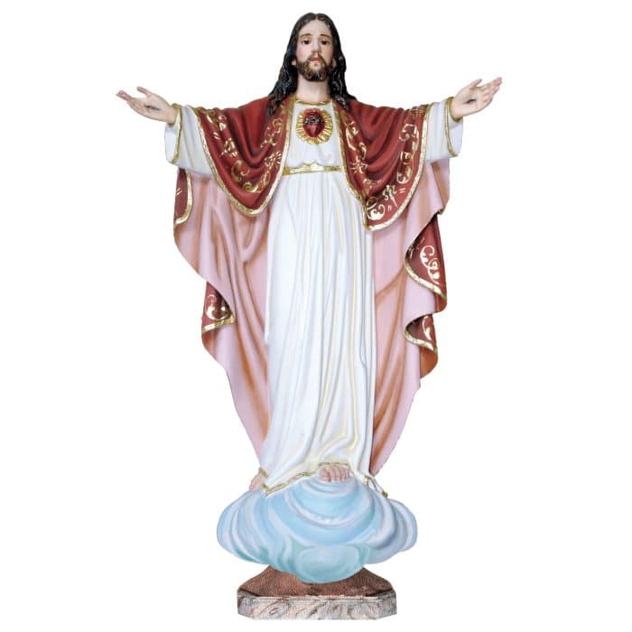 葡萄牙木雕-耶稣圣心像 Catholic religious art