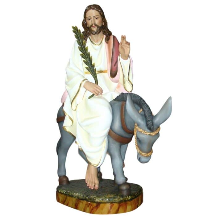 葡萄牙木雕-基督进入耶路撒冷 Catholic religious art