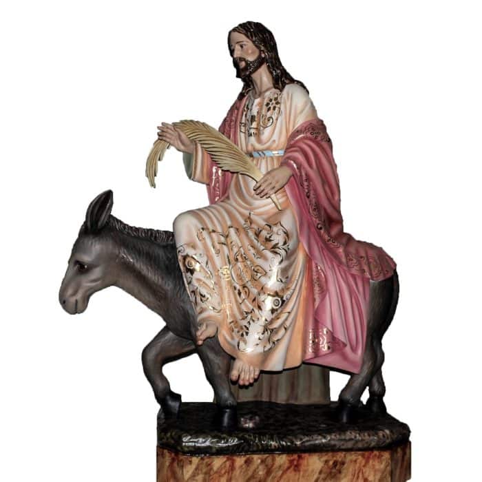 葡萄牙木雕-基督进入耶路撒冷 Catholic religious art