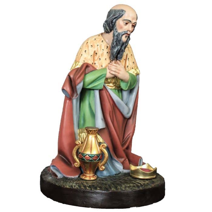 葡萄牙木雕-东方三贤王巴尔塔萨像 Catholic religious art