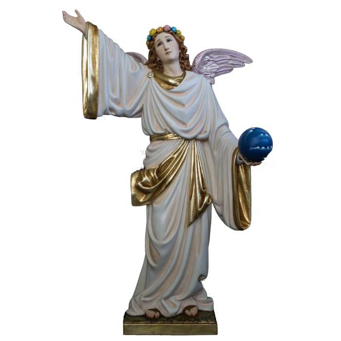 葡萄牙木雕-守护天使 Catholic religious art