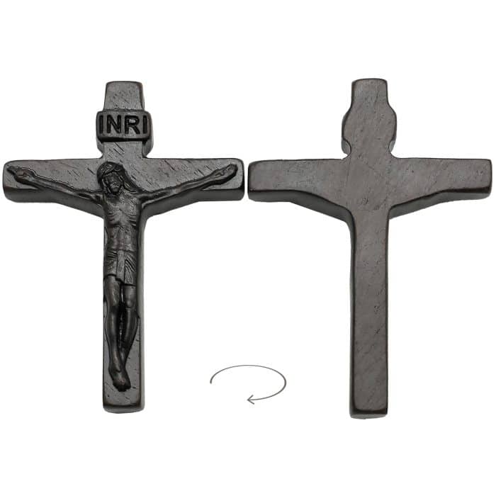 DIY十字架-经典款-黑檀木 Catholic religious art