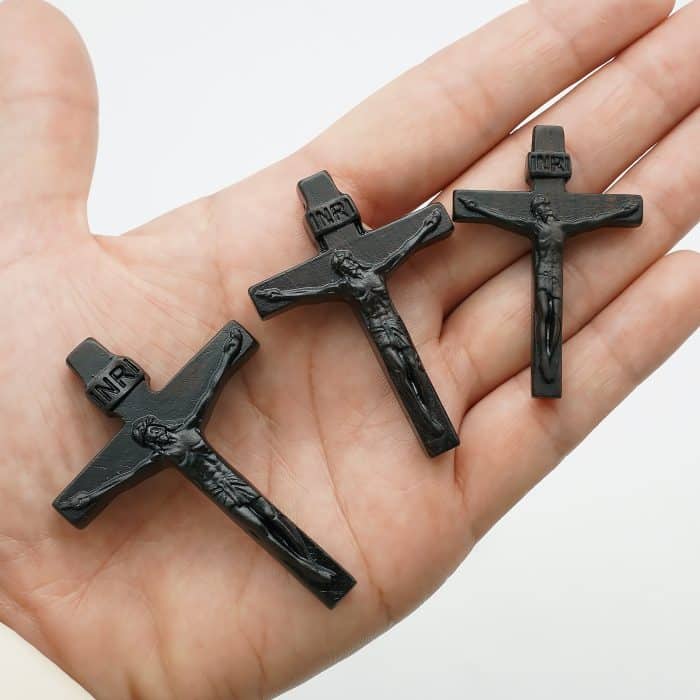 DIY十字架-经典款-黑檀木 Catholic religious art