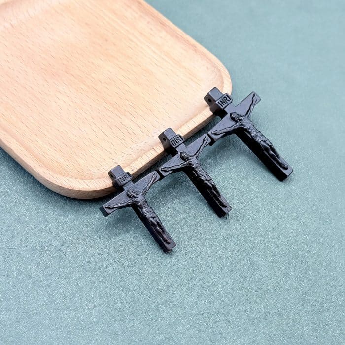 DIY十字架-经典款-黑檀木 Catholic religious art