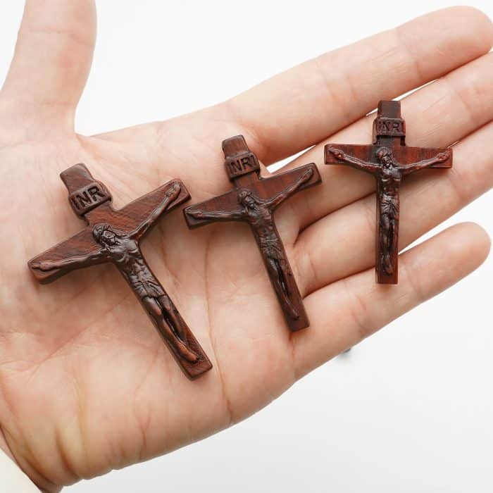 DIY十字架-经典款-紫檀木 Catholic religious art