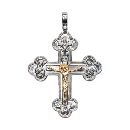 银十字架-天主之极-耶稣金色