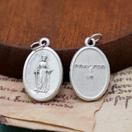 DIY小吊牌-圣迪芙娜-锌合金-2.2cm