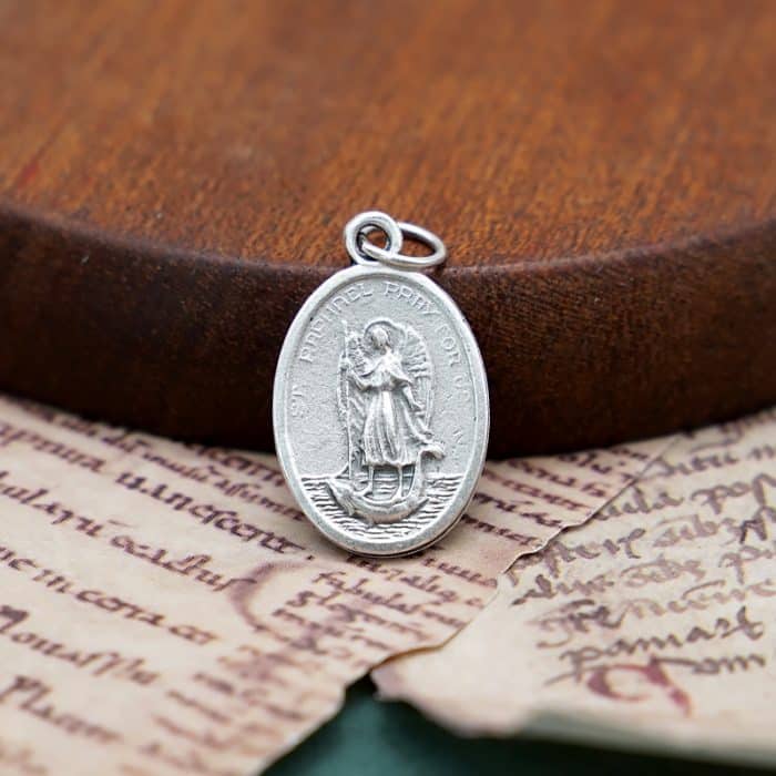 DIY小吊牌-辣法厄尔+圣家-锌合金-2.2cm Catholic religious art