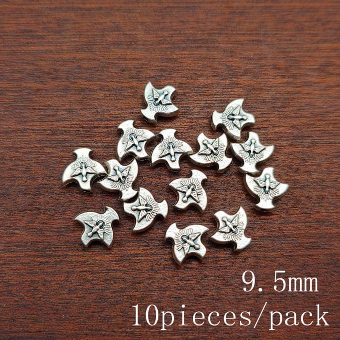 DIY双通-圣神鸽子-锌合金镀银-0.95cm Catholic religious art