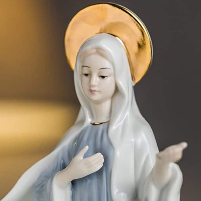 陶瓷摆件-默主哥耶圣母-29.5cm Catholic religious art