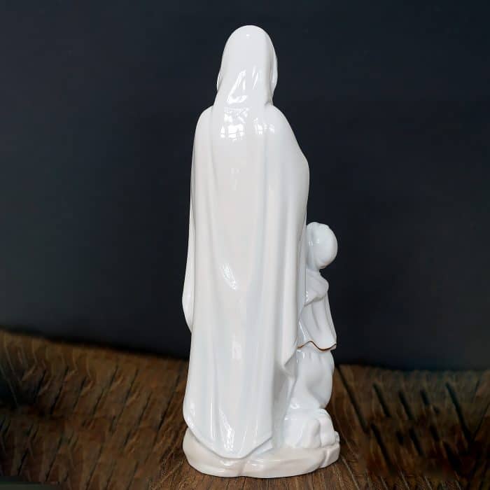 陶瓷摆件-露德和伯尔纳德 31厘米 Catholic religious art