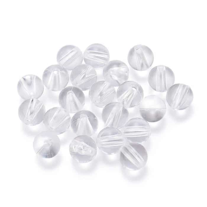 DIY珠子-白水晶 Catholic religious art