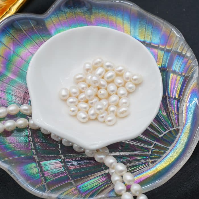 DIY珠子-白珍珠-6mm（1条约50颗） Catholic religious art