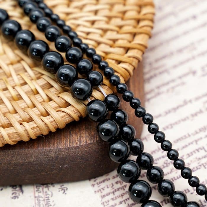 DIY珠子-黑玛瑙 Catholic religious art