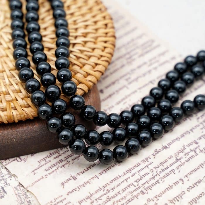 DIY珠子-黑玛瑙 Catholic religious art