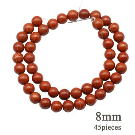 DIY珠子-红石8mm（1条约45颗）