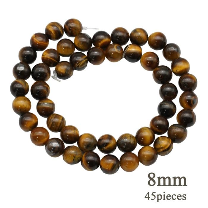 DIY珠子-虎眼石8mm（1条约45颗） Catholic religious art