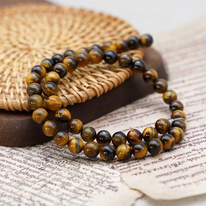 DIY珠子-虎眼石8mm（1条约45颗） Catholic religious art