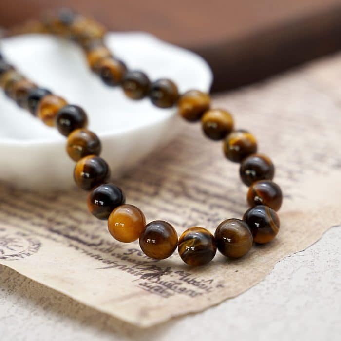 DIY珠子-虎眼石8mm（1条约45颗） Catholic religious art