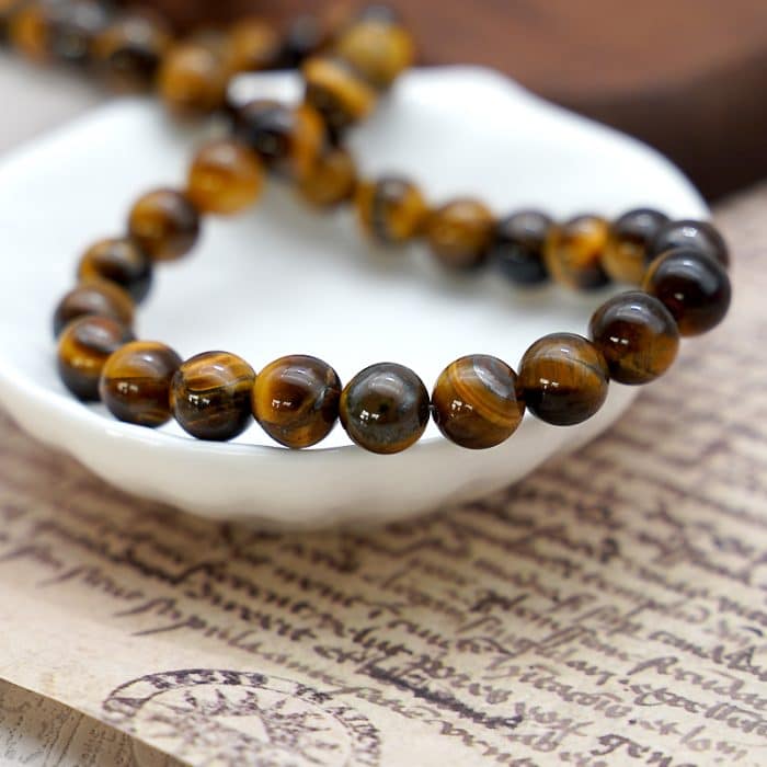 DIY珠子-虎眼石8mm（1条约45颗） Catholic religious art