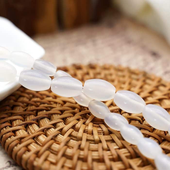 DIY珠子-白玛瑙-米珠 Catholic religious art