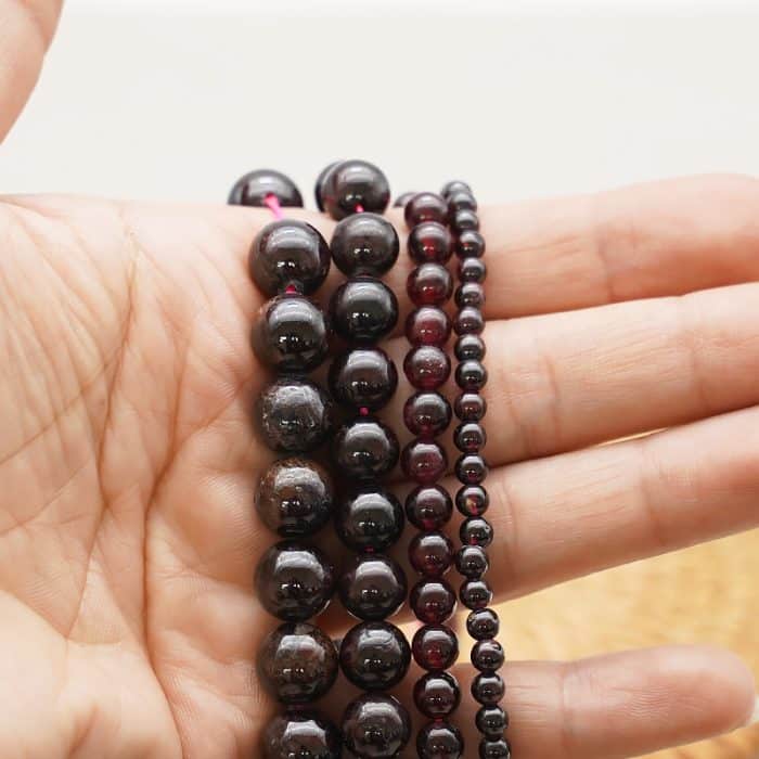 DIY珠子-石榴石 Catholic religious art