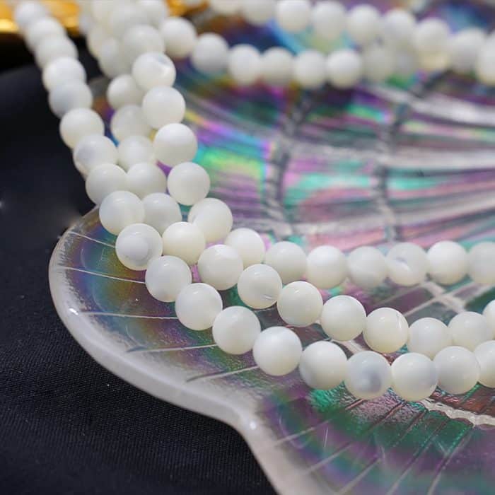 DIY珠子-圆贝珠-6mm（1条约65颗） Catholic religious art