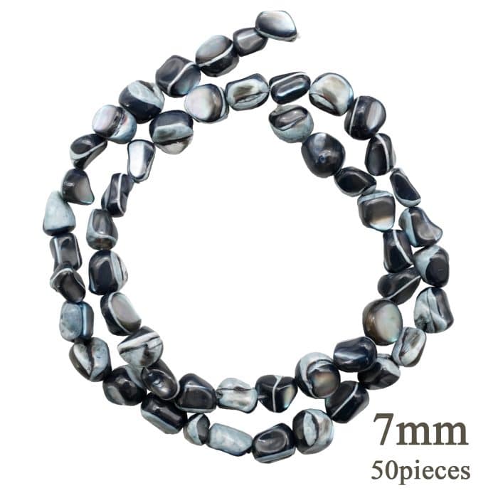 DIY珠子-黑色珍珠石7mm（1条约50颗） Catholic religious art