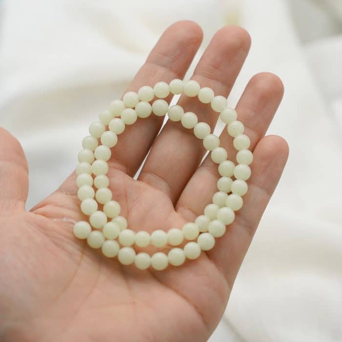 DIY珠子-夜光珠--荧光绿6mm（1条约60颗） Catholic religious art