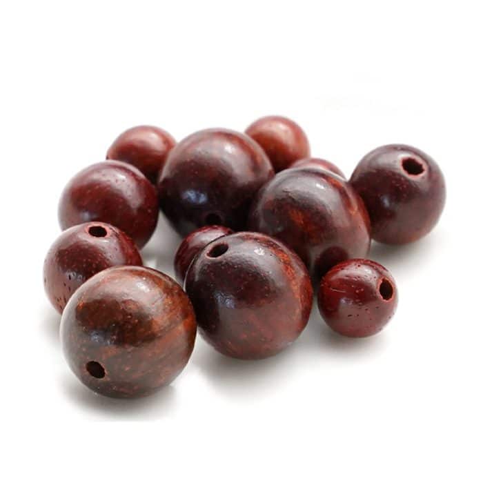 DIY珠子-非洲紫檀-100颗/包 Catholic religious art