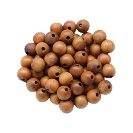 DIY珠子-枣木散珠-8mm-100颗/包