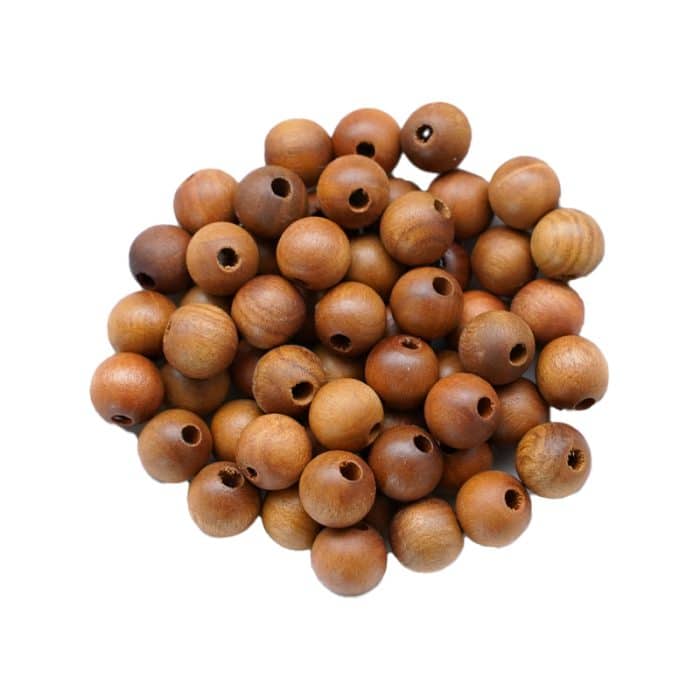 DIY珠子-枣木散珠-8mm-100颗/包 Catholic religious art