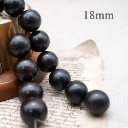 DIY珠子-黑檀18mm