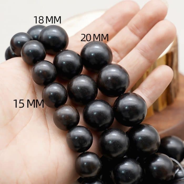 DIY珠子-黑檀-100颗/包 Catholic religious art