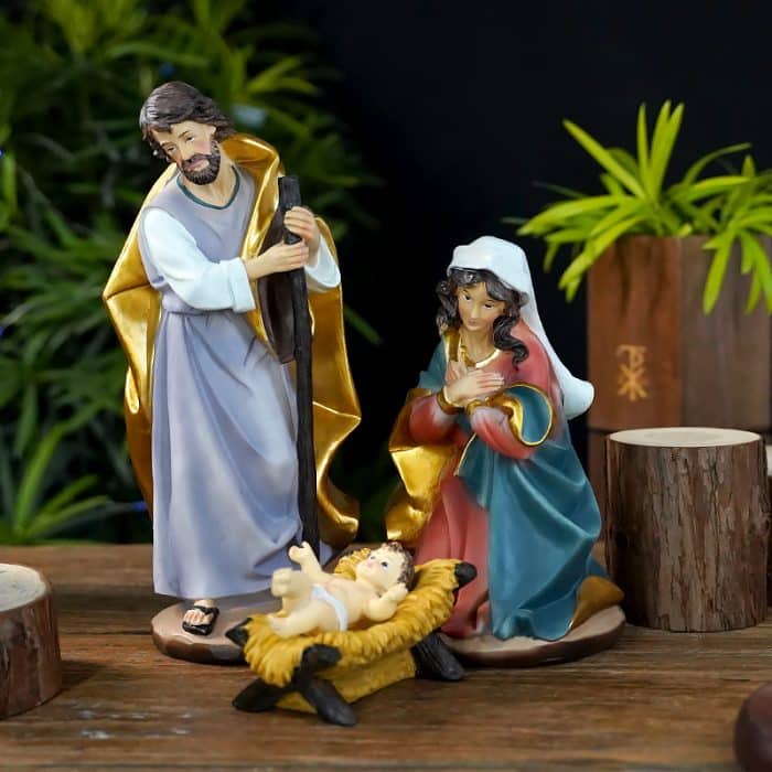 圣诞马槽组合25厘米高 Catholic religious art