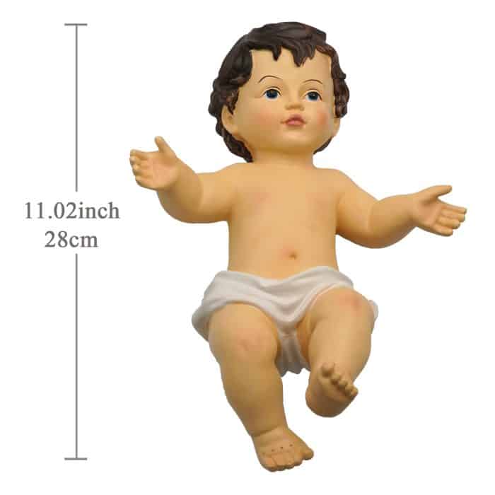 不穿衣服圣婴28cm Catholic religious art