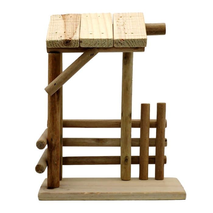 圣诞马槽 高木头房子 Catholic religious art