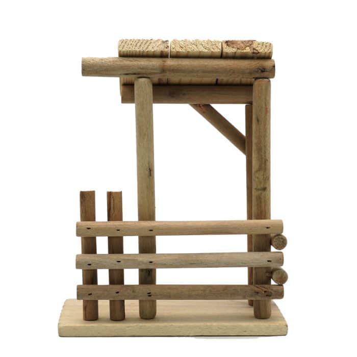 圣诞马槽 高木头房子 Catholic religious art