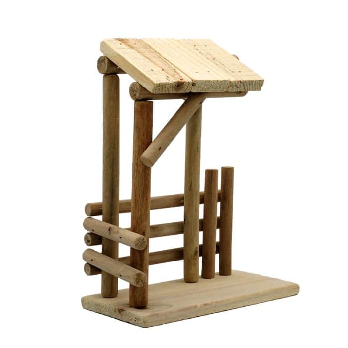 圣诞马槽 高木头房子 Catholic religious art