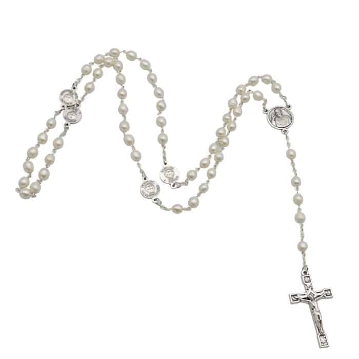 玫瑰念珠-四大殿-教宗方济各-圣伯多禄大殿-6mm Catholic religious art