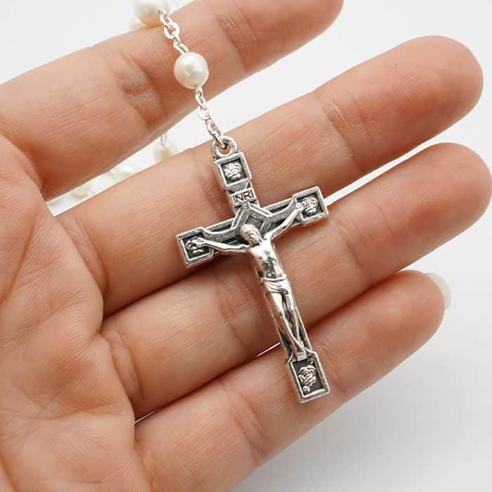 玫瑰念珠-四大殿-教宗方济各-圣伯多禄大殿-6mm Catholic religious art