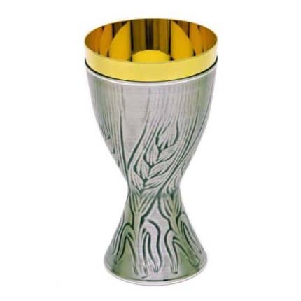 金属圣爵 - 杯直径10厘米，高19厘米