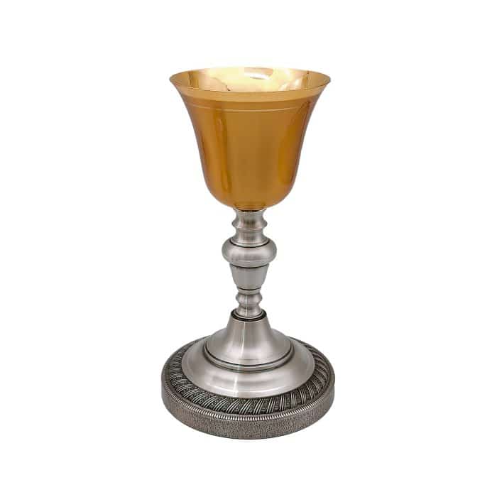 【现货】錾刻底座-圣爵杯圣体盒套装22.2+22.3cm Catholic religious art