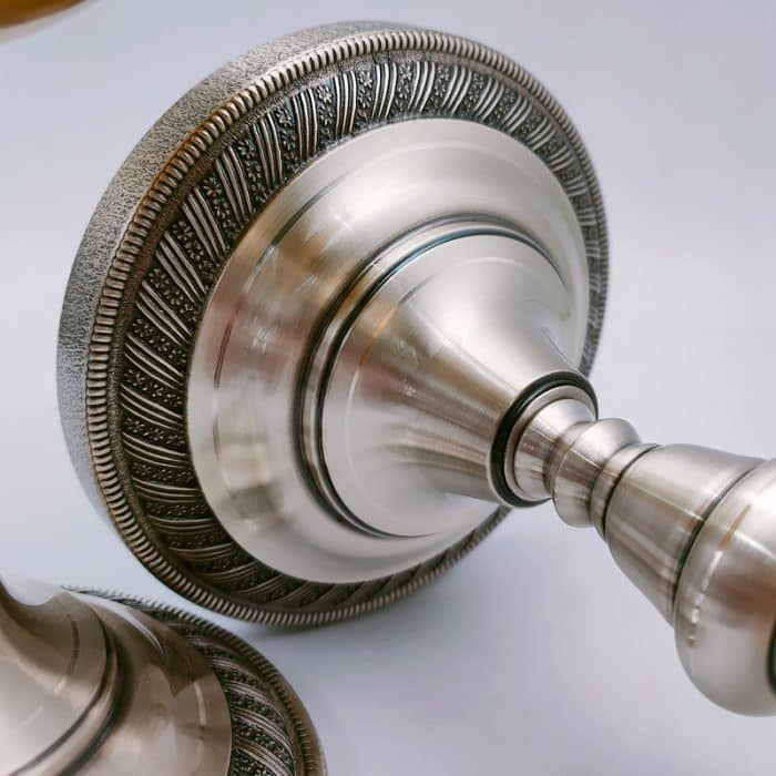 【现货】錾刻底座-圣爵杯圣体盒套装22.2+22.3cm Catholic religious art