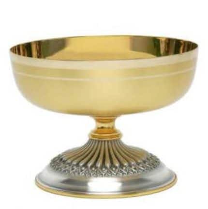 低型圣体盒 - 圣体盘 - 杯直径14厘米，高10厘米