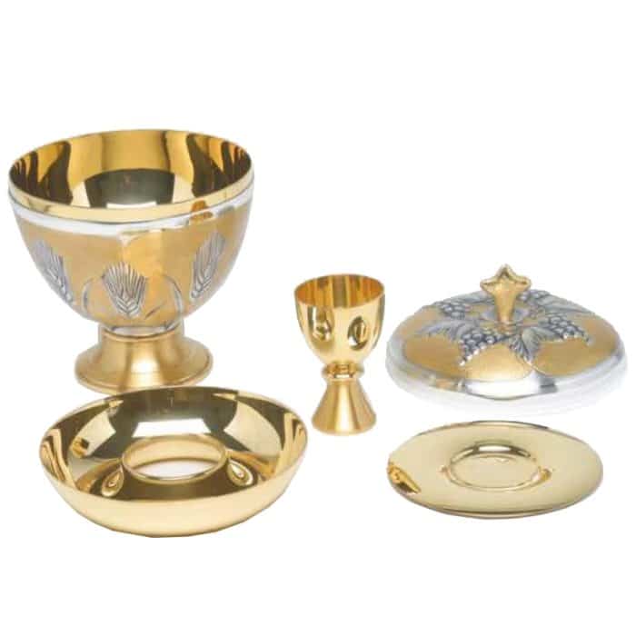 雕刻压纹圣体盒 - 两种样式 Catholic religious art