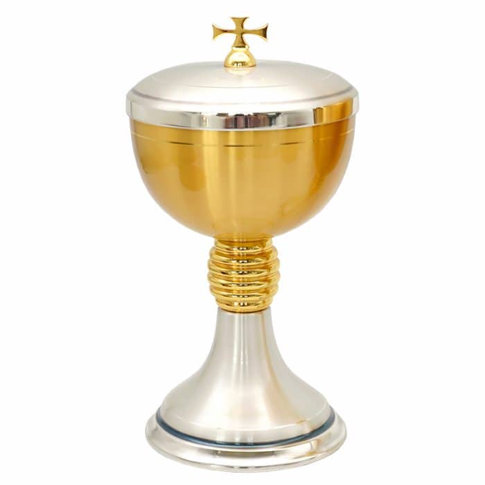 【现货】简约风格-圣爵杯圣体盒套装16.5+19cm Catholic religious art